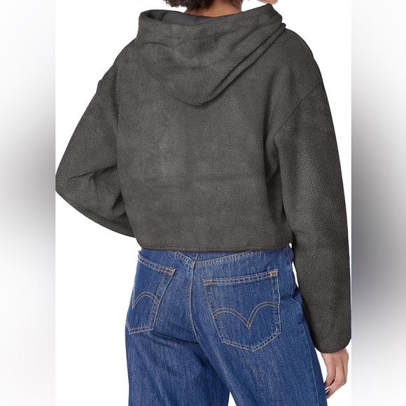 UGG Women's Myley Sherpa Hoodie color Gray size Medium. NWT - Picture 13 of 13